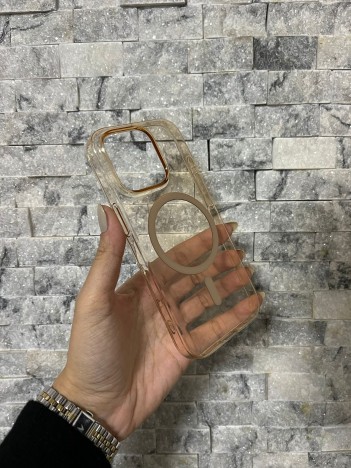 iPhone 16 Pro Uyumlu Kum Kahvesi Sert Şeffaf MagSafe Premium Kılıf iPhone 16 Pro Uyumlu Kum Kahvesi Sert Şeffaf MagSafe Premium Kılıf