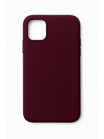 İPhone 11 Lansman Silikon Kılıf – Koyu Bordo