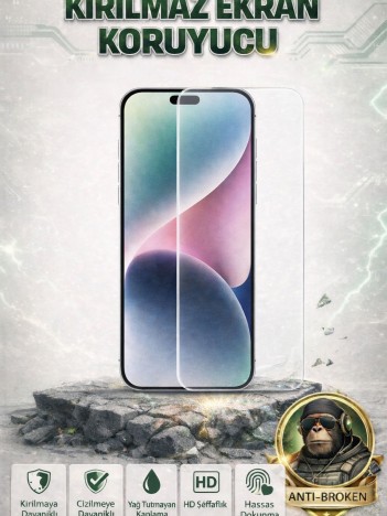 iPhone 17 Air Premium Kırılmaz Cam Ekran Koruyucu (9H)