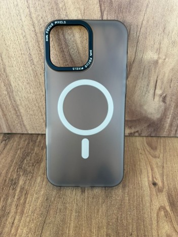 İPhone 16 Pro Max Uyumlu Buzlu Kum Kahvesi MagSafe Kılıf – Lens Çerçeveli, Premium Koruma