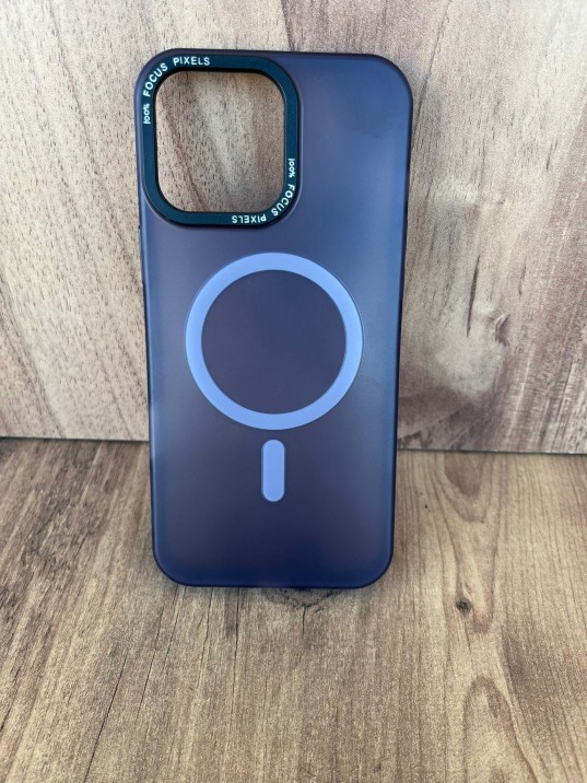 IPhone 16 Pro Max Uyumlu Buzlu Kum Kahvesi MagSafe Kılıf – Lens Çerçeveli, Premium Koruma