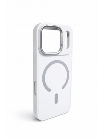 İPhone 17 Pro Uyumlu Saf Beyaz MagSafe Kılıf