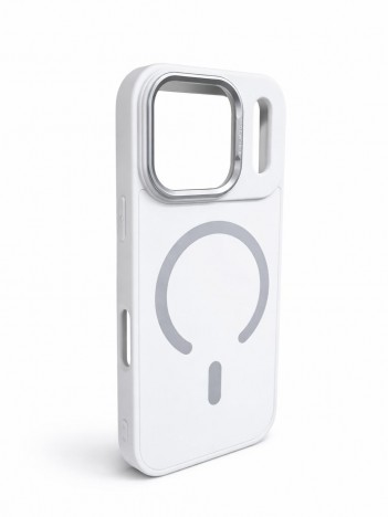 İPhone 17 Pro Uyumlu Saf Beyaz MagSafe Kılıf
