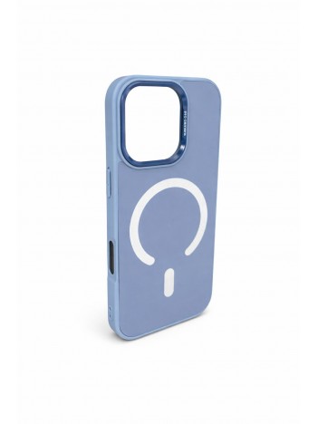 İPhone 16 Pro Uyumlu Mavi MagSafe Kılıf
