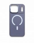 İPhone 17 Pro Max Uyumlu Gri MagSafe Kılıf