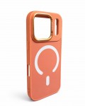 İPhone 17 Pro Uyumlu Turuncu MagSafe Kılıf