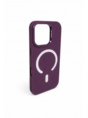 İPhone 16 Pro Uyumlu Mor MagSafe Kılıf