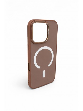 IPhone 16 Pro Max Uyumlu Kum Kahvesi MagSafe Kılıf