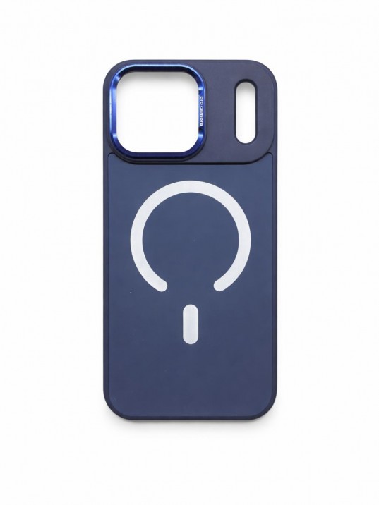 İPhone 17 Pro Max Uyumlu Lacivert MagSafe Kılıf