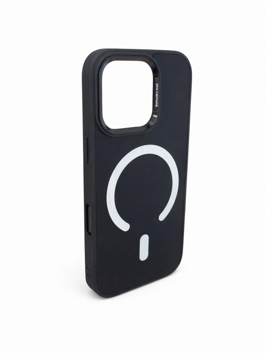 İPhone 16 Pro Max Uyumlu Siyah MagSafe Kılıf